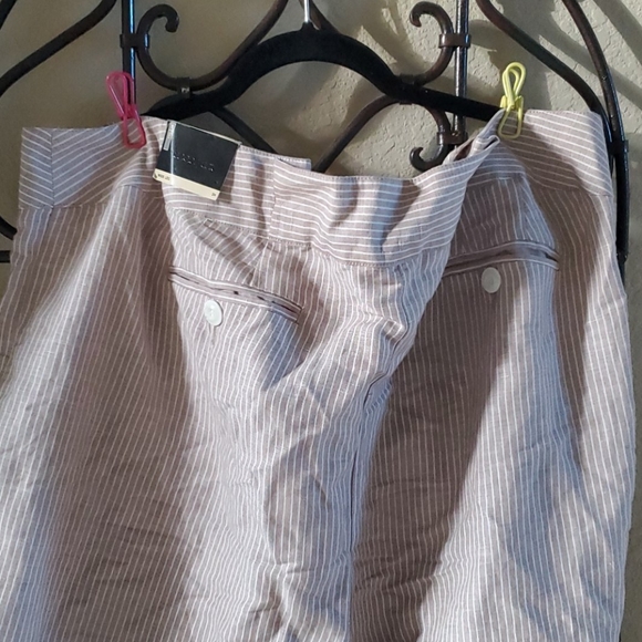 SOLD! LANE BRYANT Linen Wide Leg Pant - Size 24 - Picture 7 of 8